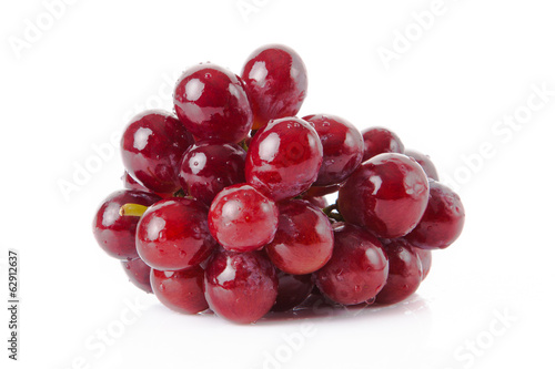 Photo: grape isolated on white grape isolated on white