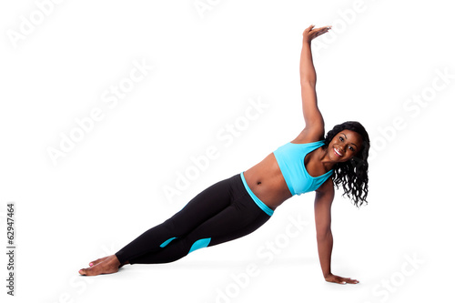 Photo: Happy pilates yoga exercise Happy pilates yoga exercise