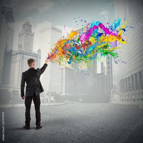 Photo: Colorful and creative business Colorful and creative business