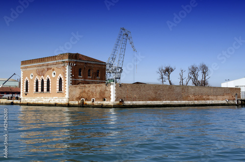 Photo: Shipyard building in Venice Shipyard building in Venice