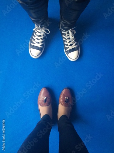 Instant Collection: foots from above foots from above