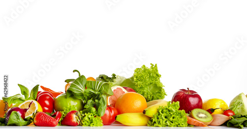 Photo: Fruit and vegetable borders Fruit and vegetable borders