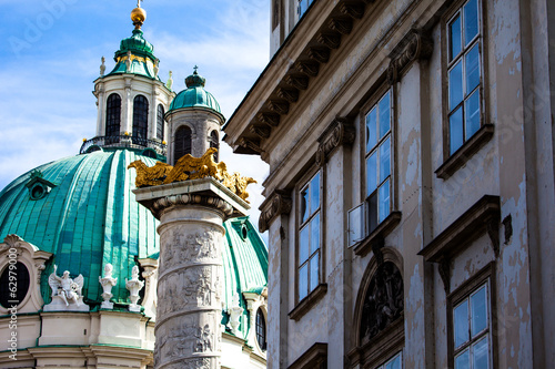 Photo: St. Charles's Church (Karlskirche), Vienna St. Charles's Church (Karlskirche), Vienna