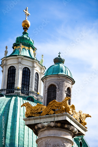 Photo: St. Charles's Church (Karlskirche), Vienna St. Charles's Church (Karlskirche), Vienna