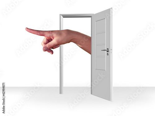 Photo: out of the door out of the door