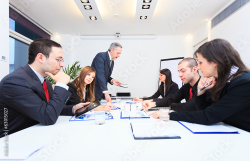Photo: Business people at work Business people at work