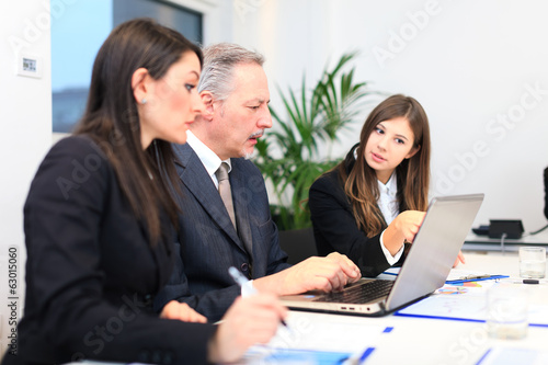 Photo: Business people at work Business people at work
