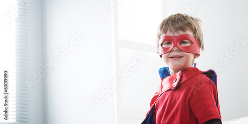 Photo: Superhero kid Superhero kid