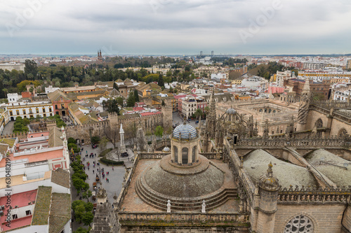 Photo: Aerial view of Seville Aerial view of Seville