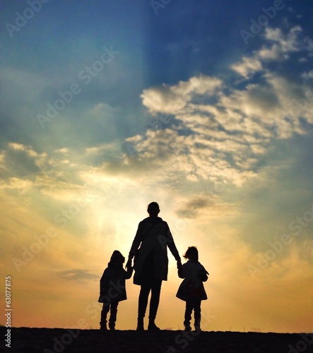 Instant Collection: family sunset family sunset