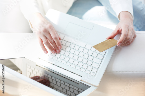 Photo: Online purchase Online purchase