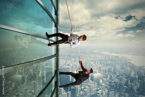 Photo: Business competition Business competition