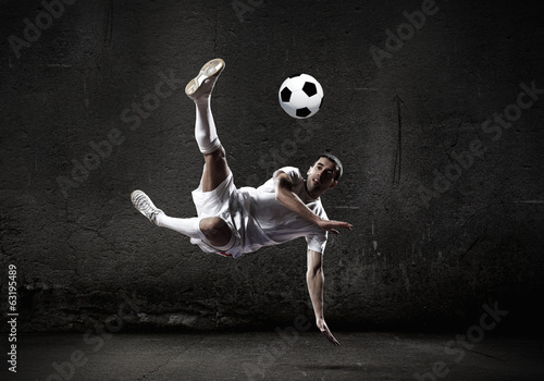 Photo: Football player Football player