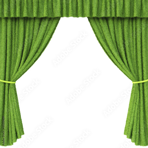 Illustration: curtains curtains