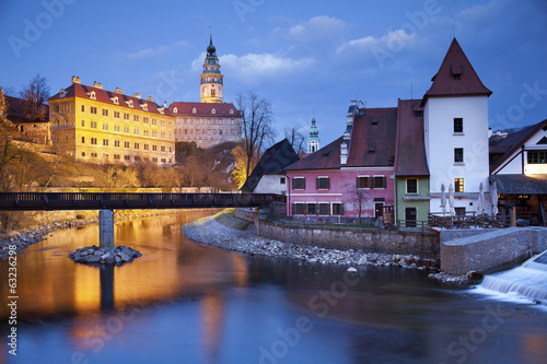 Photo: Cesky Kromlov, Czech Republic. Cesky Kromlov, Czech Republic.