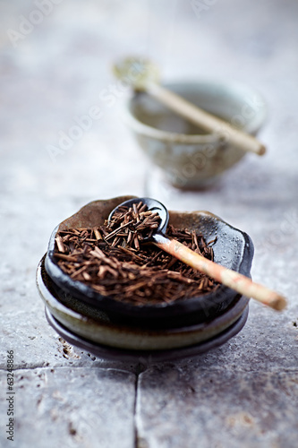 Photo: Kukicha Twig Tea. Japanese Green Tea made of Stems, Kukicha Twig Tea. Japanese Green Tea made of Stems,