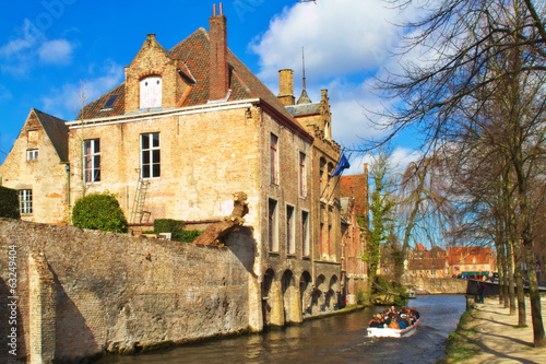 Photo: View of Brugge, Belgium View of Brugge, Belgium