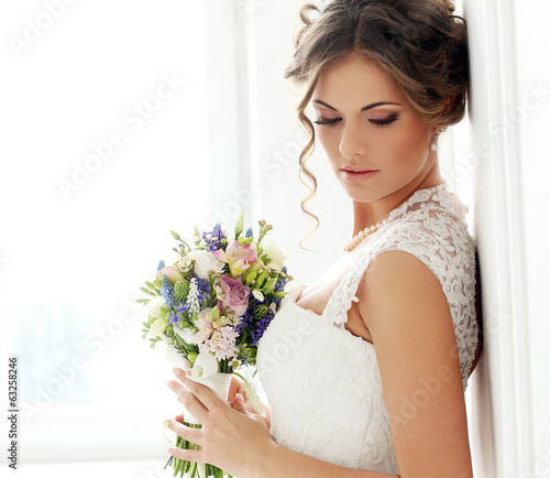 Photo: Wedding. Beautiful bride Wedding. Beautiful bride