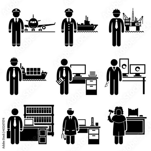 Vector: High Income Professional Jobs Occupations Careers High Income Professional Jobs Occupations Careers