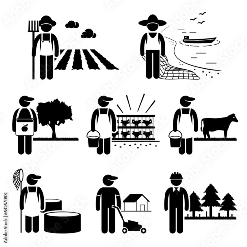Vector: Agriculture Plantation Farming Poultry Fishery Jobs Careers Agriculture Plantation Farming Poultry Fishery Jobs Careers