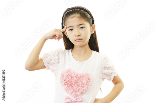 Photo: 疲れた女の子 疲れた女の子