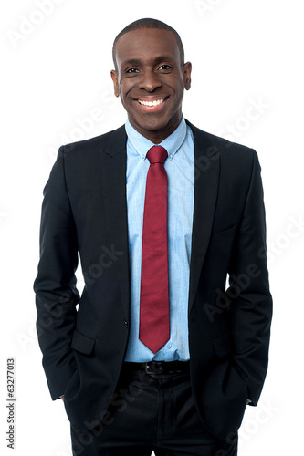 Photo: Smiling modern african businessman Smiling modern african businessman