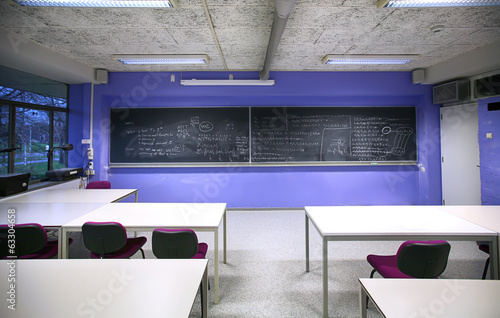 Photo: class with board class with board