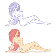 Nude girl Nude girl