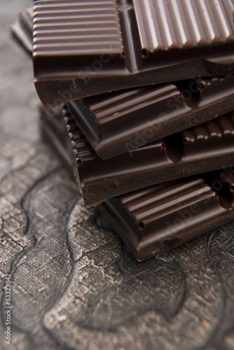 Photo: Chopped chocolate Chopped chocolate