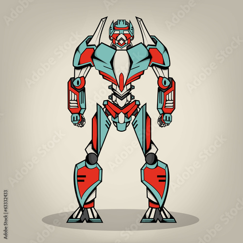 Vector: Super War Robot Super War Robot