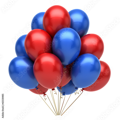 Illustration: Happy Birthday Balloons Happy Birthday Balloons