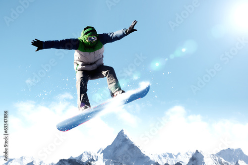 Photo: Snowboarding Snowboarding