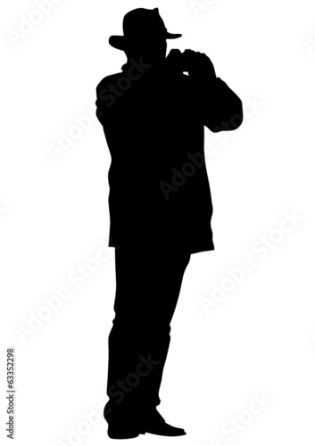 Vector: Man in hat Man in hat