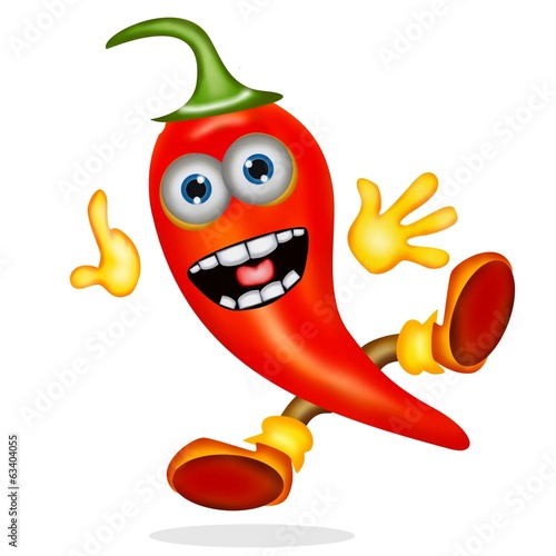 Illustration: peperoncino forte peperoncino forte