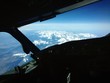 Beautiful cockpit photo over the Alps Beautiful cockpit photo over the Alps