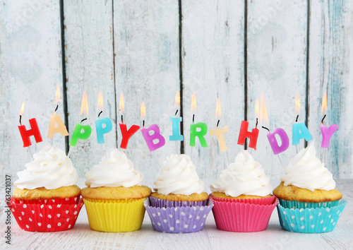 Photo: birthday cupcake birthday cupcake