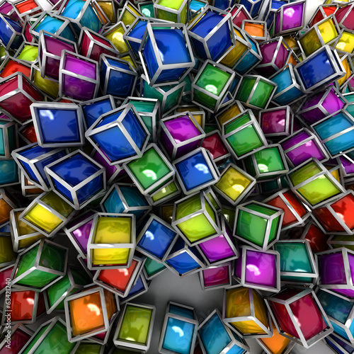 Illustration: Colorful technology Colorful technology