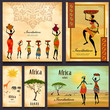 Greeting cards. beautiful woman africa Greeting cards. beautiful woman africa