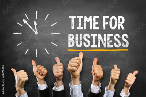 Photo: Time for business! Time for business!