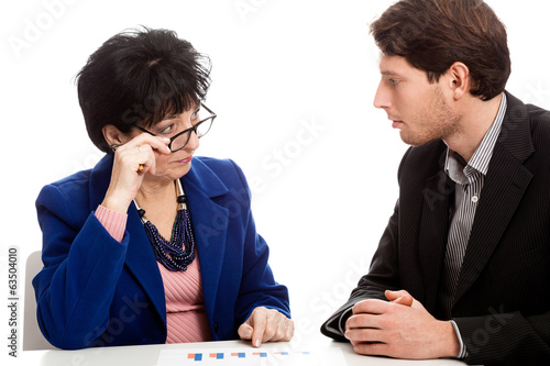 Photo: Business meeting in office Business meeting in office