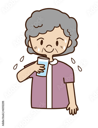 Illustration: 水分補給 水分補給