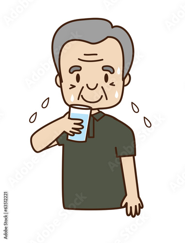 Illustration: 水分補給 水分補給