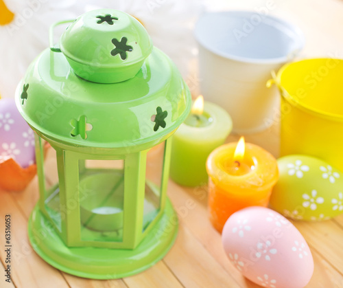 Photo: lantern and eggs lantern and eggs