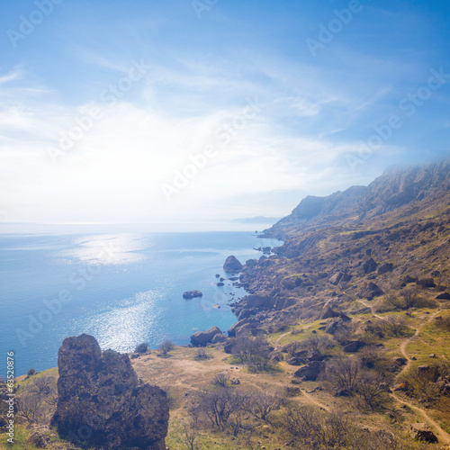 Photo: sea coast at the early morning sea coast at the early morning