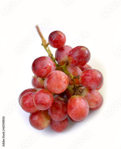 Photo: Grape isolated on white background Grape isolated on white background