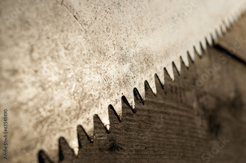 Photo: Rusty saw blade Rusty saw blade