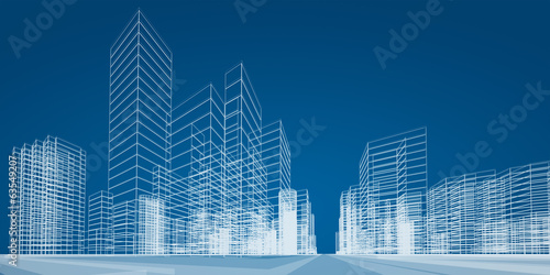 Illustration: City scene City scene