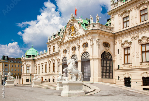 Photo: Belvedere a palace complex in Vienna Belvedere a palace complex in Vienna