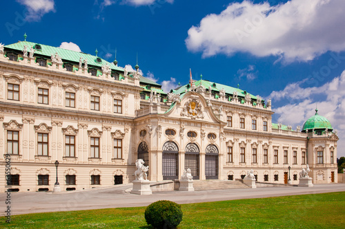 Photo: Belvedere a palace complex in Vienna Belvedere a palace complex in Vienna