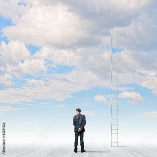 Photo: Ladder of success Ladder of success